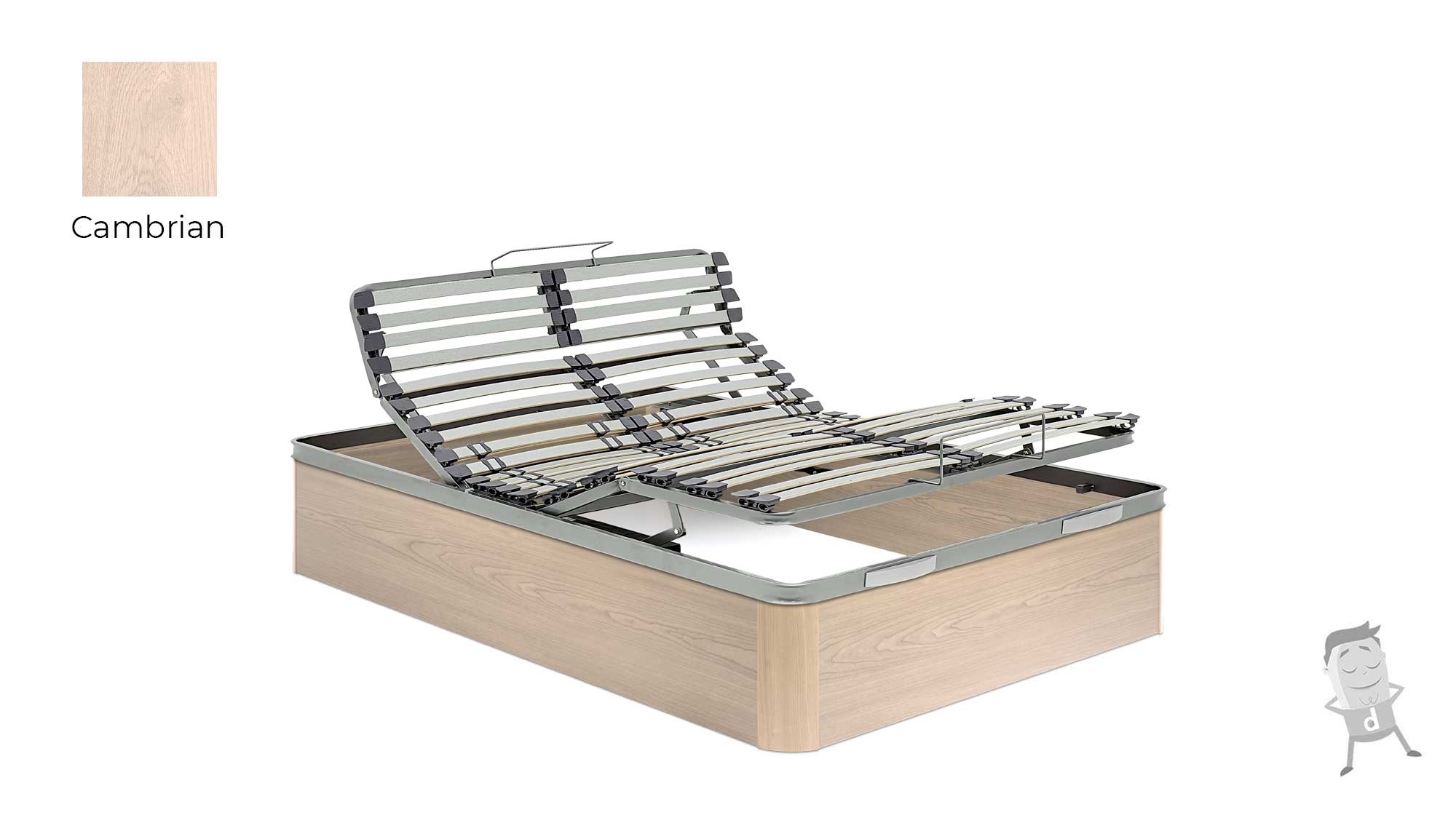 Cama Eléctrica Articulada En 5 Zonas Con Mando A Distancia 150x190 Cm con  Ofertas en Carrefour