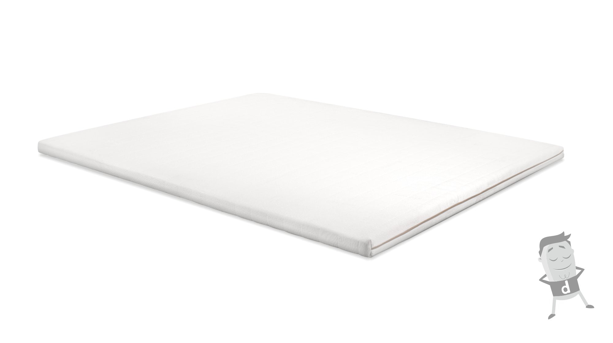 Topper sobrecolchon viscoelastico 100% 1