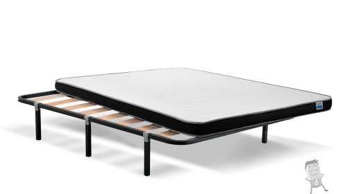 La Web Del Colchon -cabecero Tapizado Naxos Para Cama De 150 (160 X 70 Cms)  Blanco con Ofertas en Carrefour