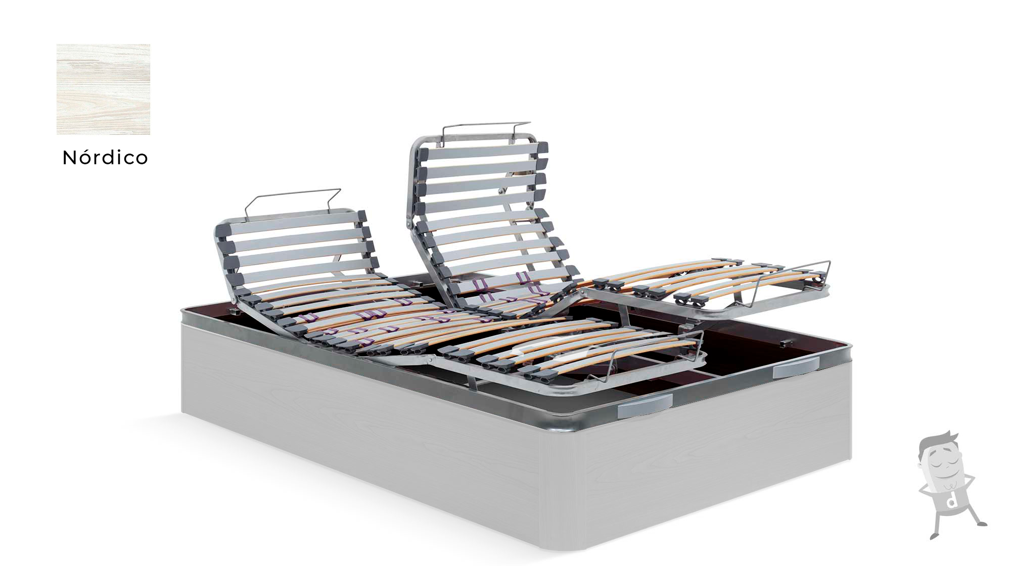 Canapé Abatible Madera Articulado Two Life - Imagen 10