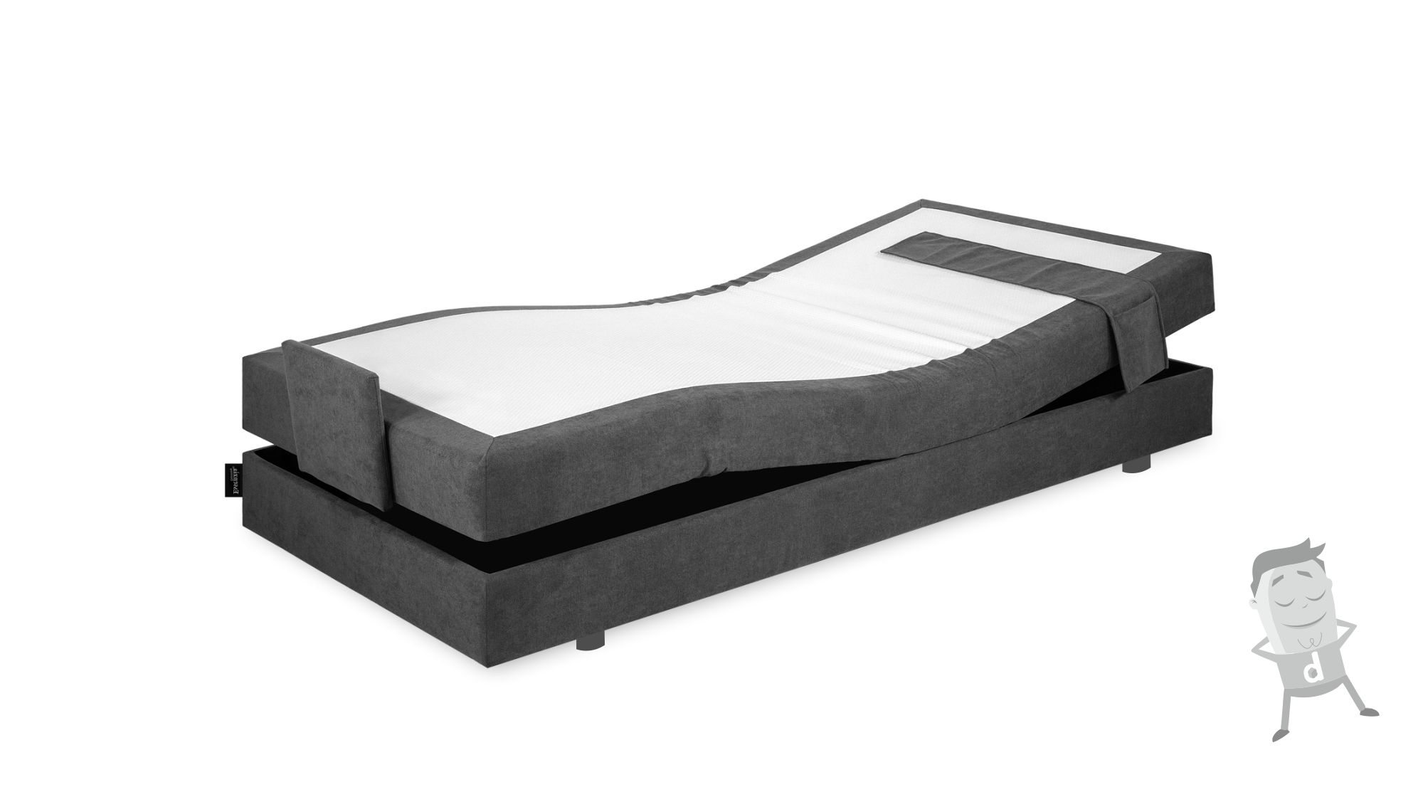 CAMA ARTICULADA TAPIZADA WIRELESS