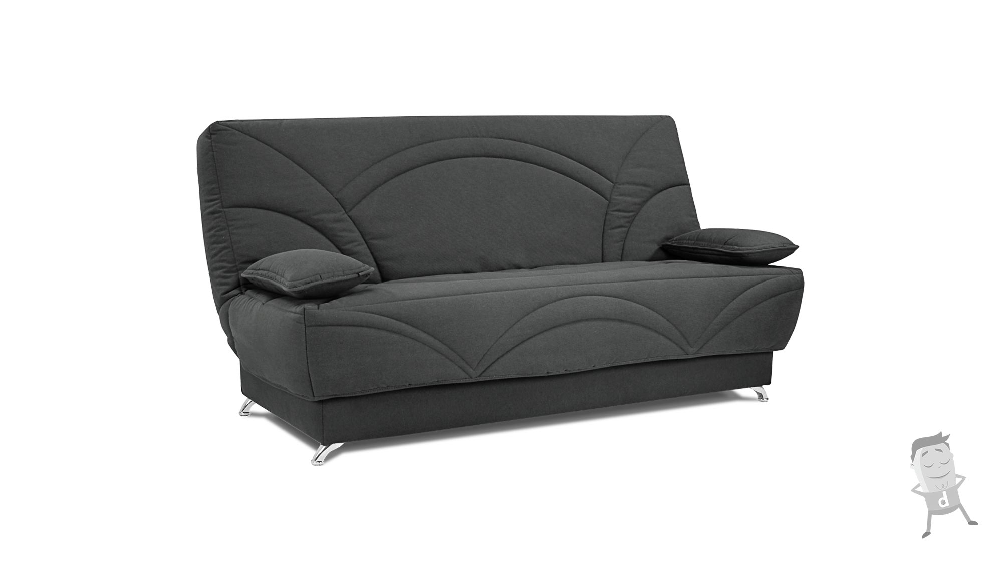 Sofa cama Eter en forma de libro