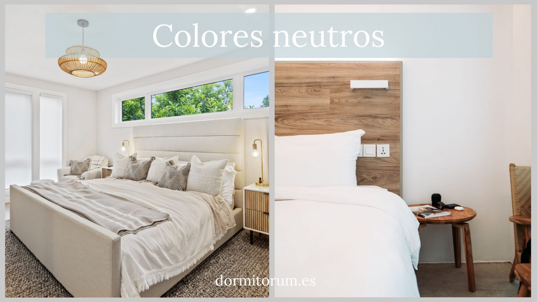 colores para habitación juvenil: colores neutros