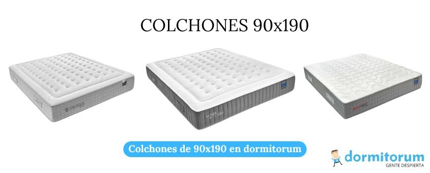 colchones 90x190 en dormitorum