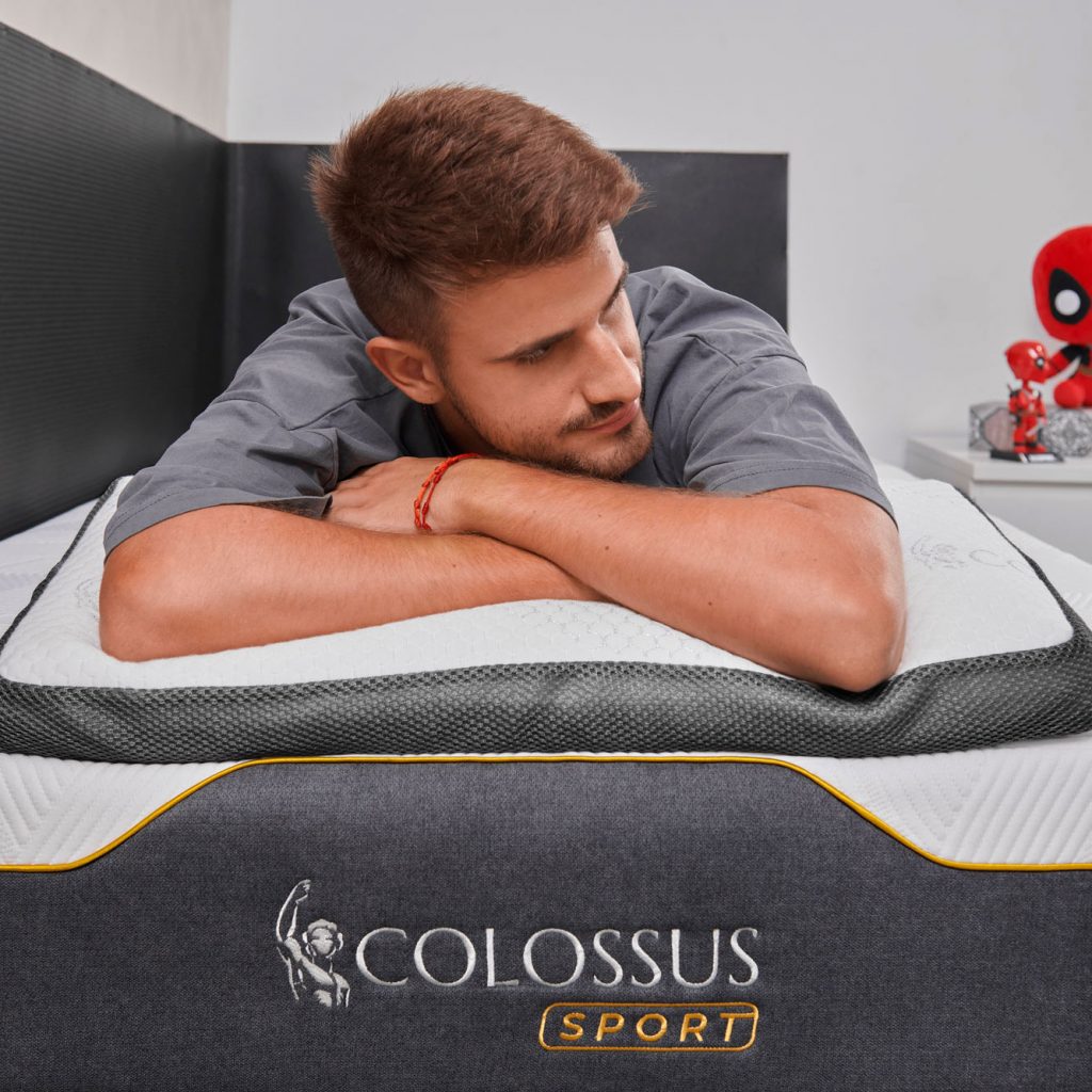 nauzet de adexe y nau cama colchon dormitorum descanso colossus