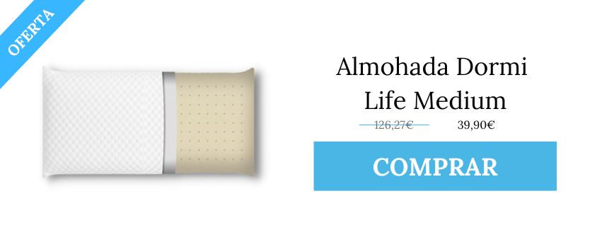 Almohada dormi life medium banner