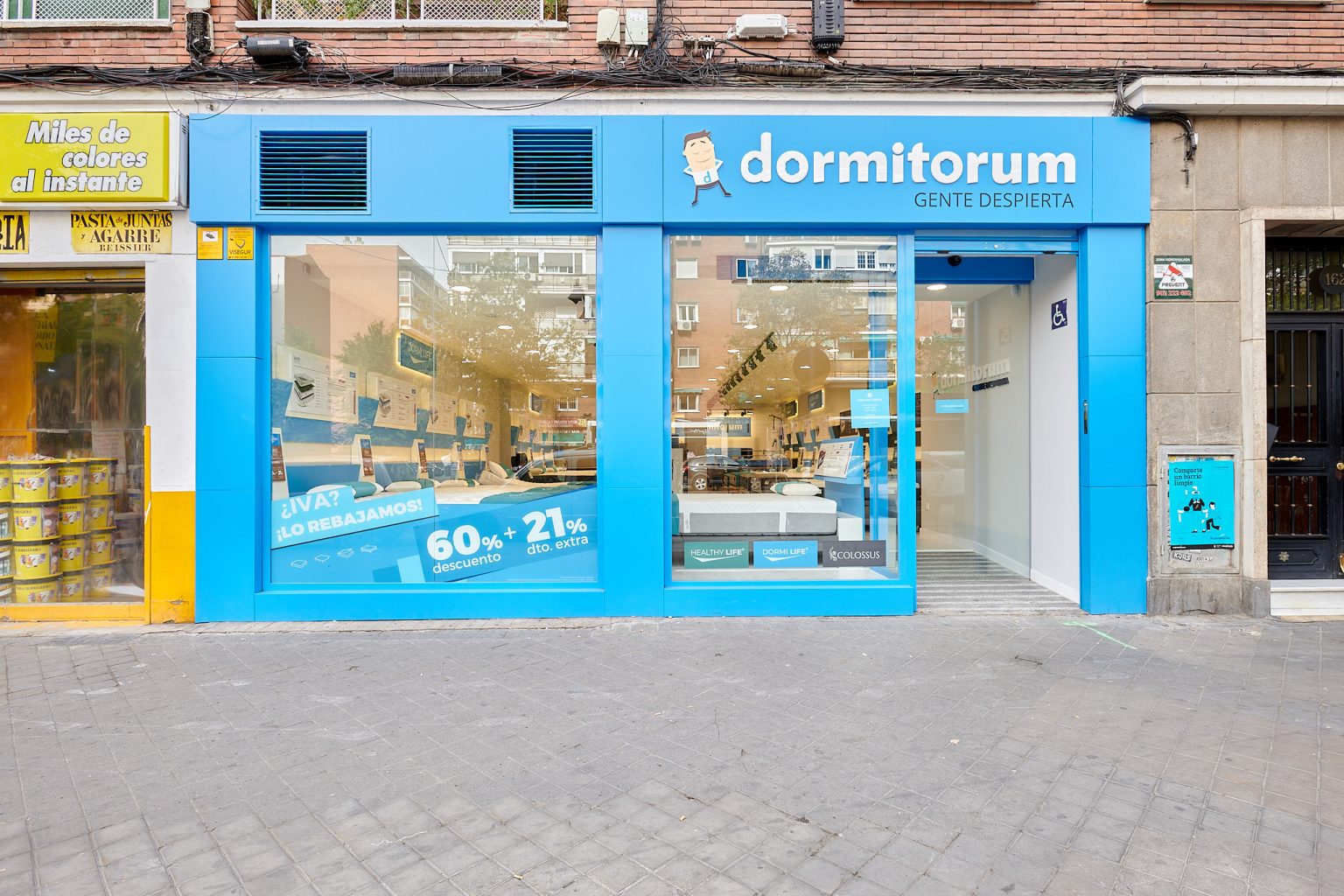 Tienda de colchones en Madrid, Usera