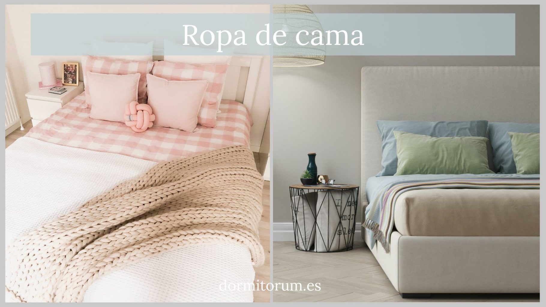 Ropa de cama habitación juvenil