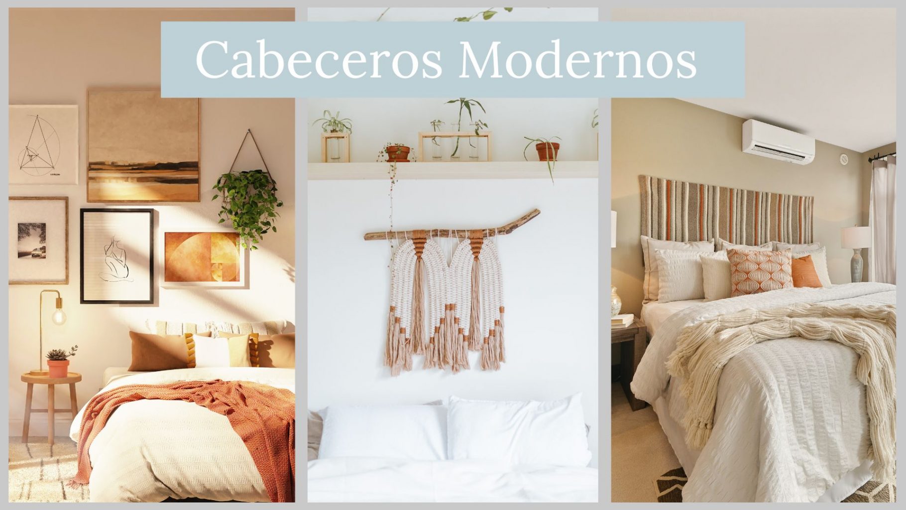 cabeceros originales modernos