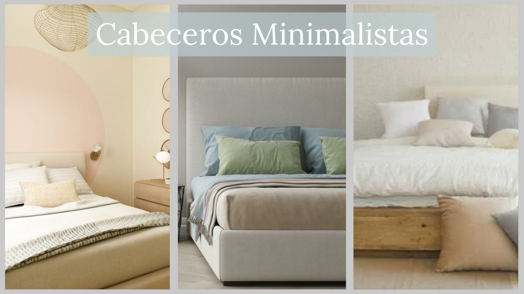 cabeceros minimalista