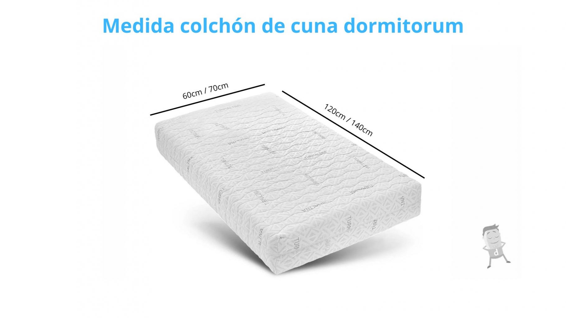 medida colchón de cuna dormitorum