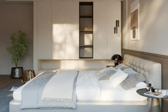 organizacon dormitorio minimalista