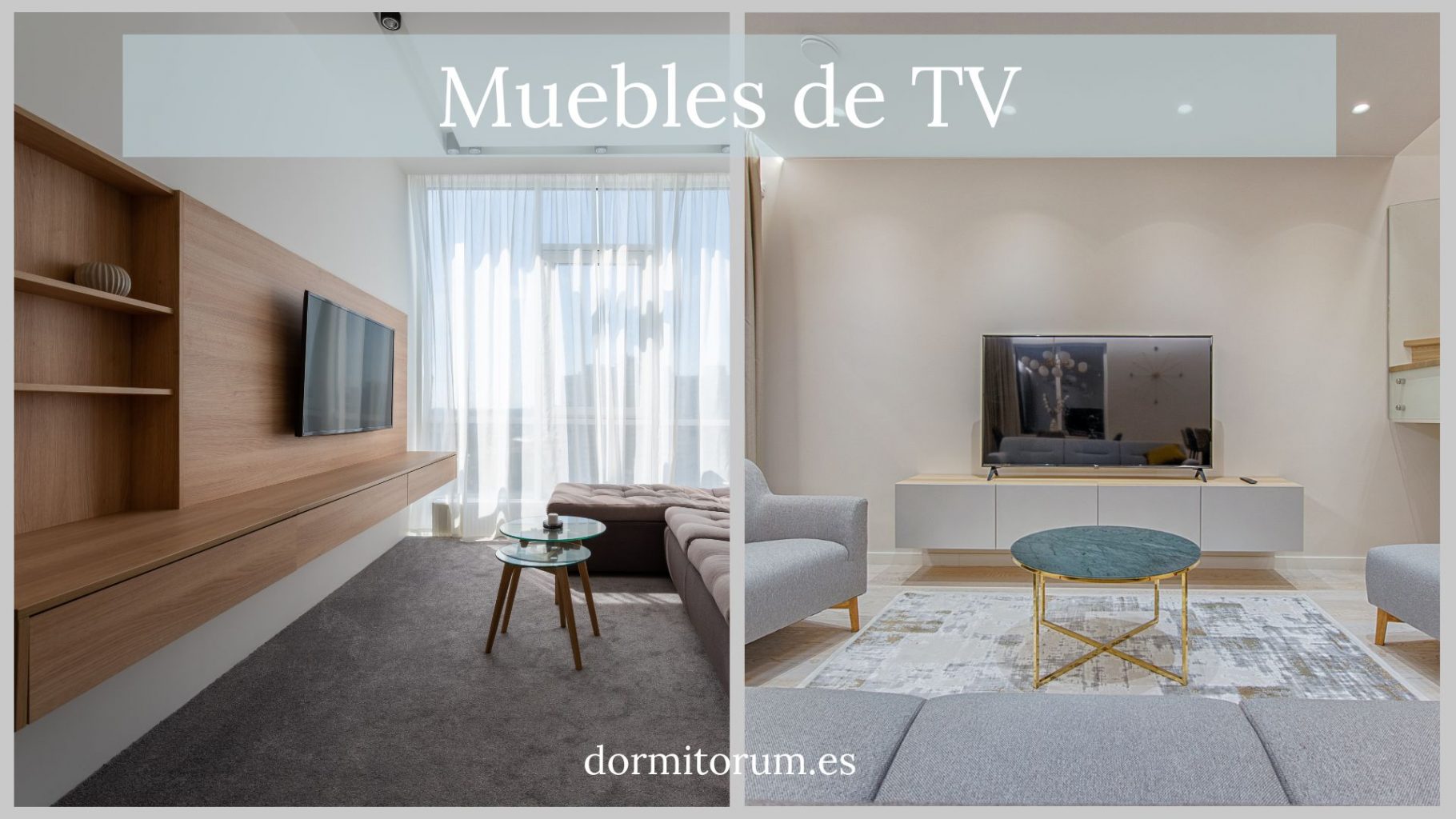 Ideas para decorar la pared TV del salón