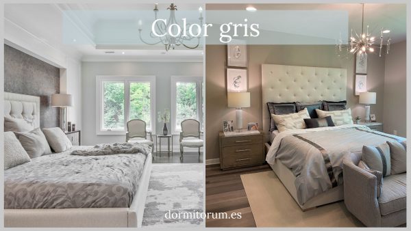 Gris - psicología del color para dormitorio de adulto relajante (2)