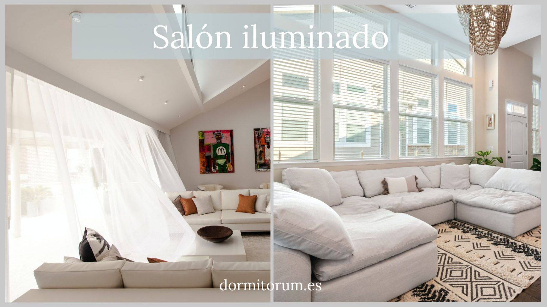 iluminación salon