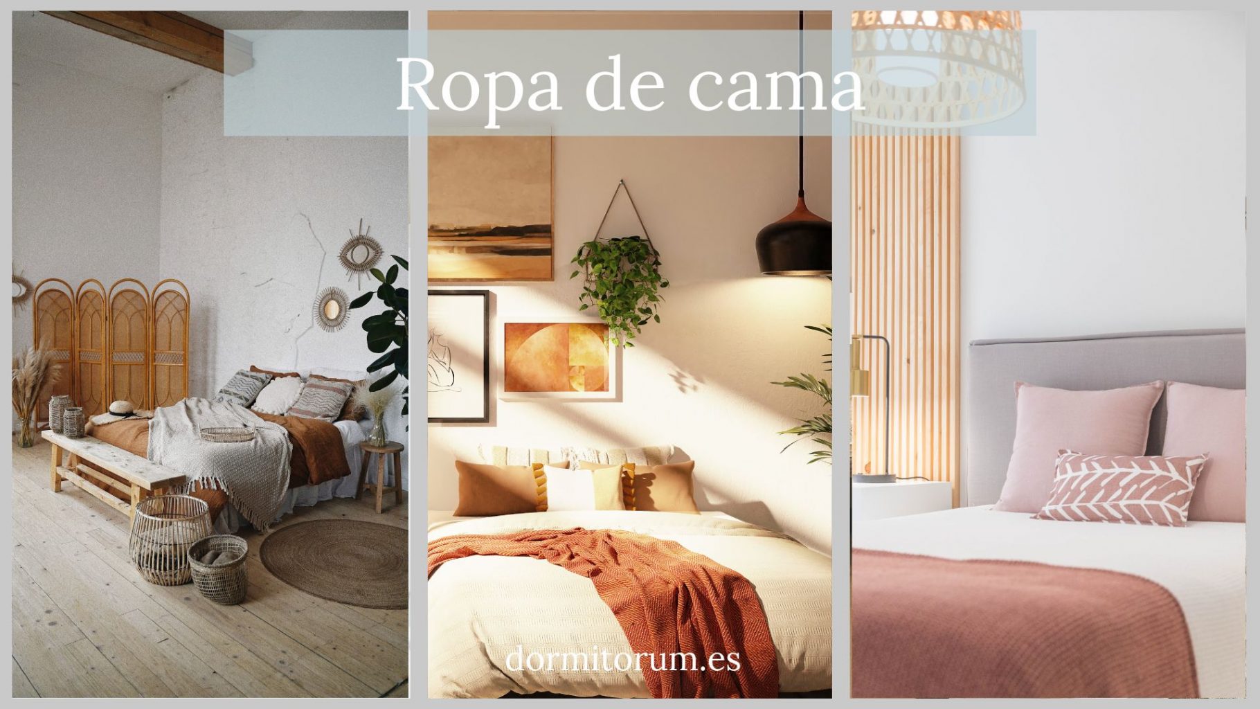 ropa de cama habitación blanca