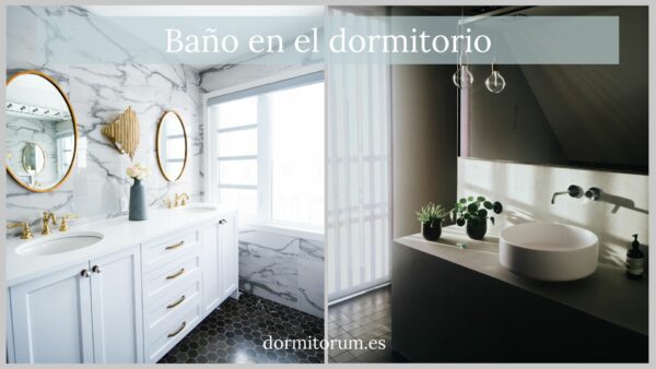 baño en el dormitorio