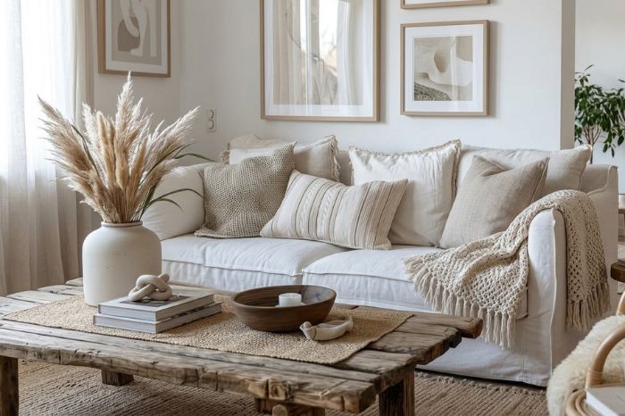 materiales naturales decoracion nordica