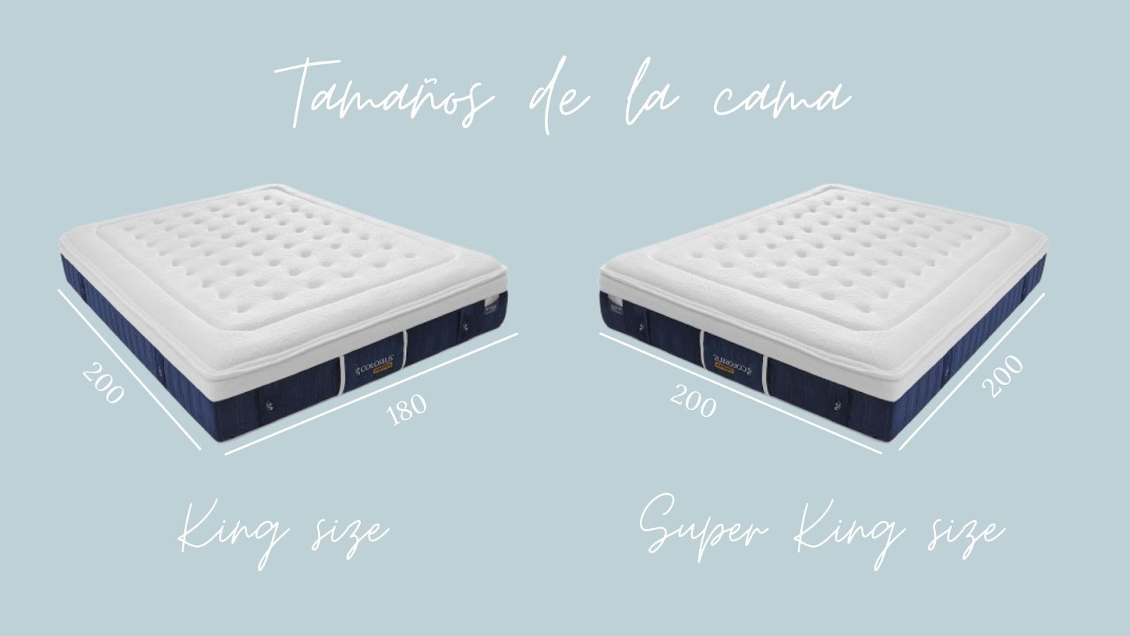 tamaños de las camas