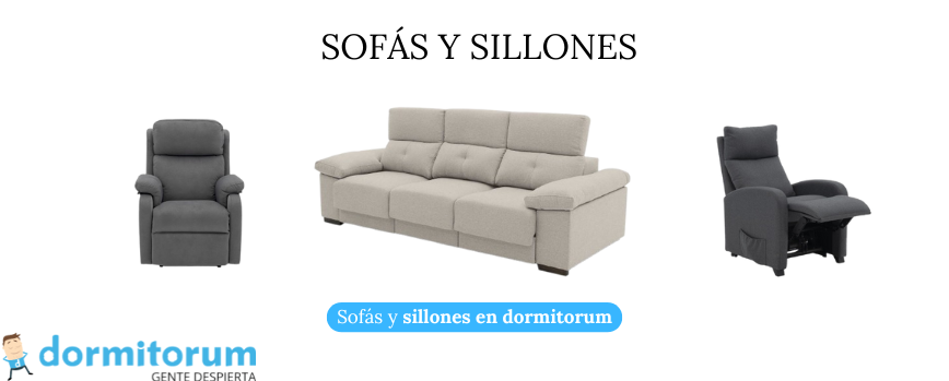 Diferencias entre sofás y sillones
