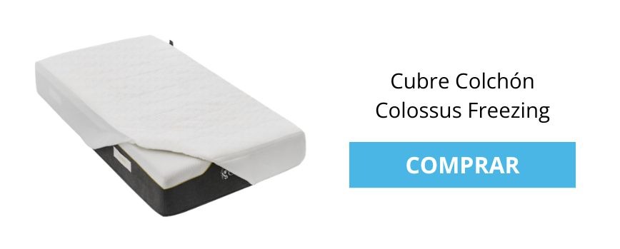 cubre colchón colossus freezing